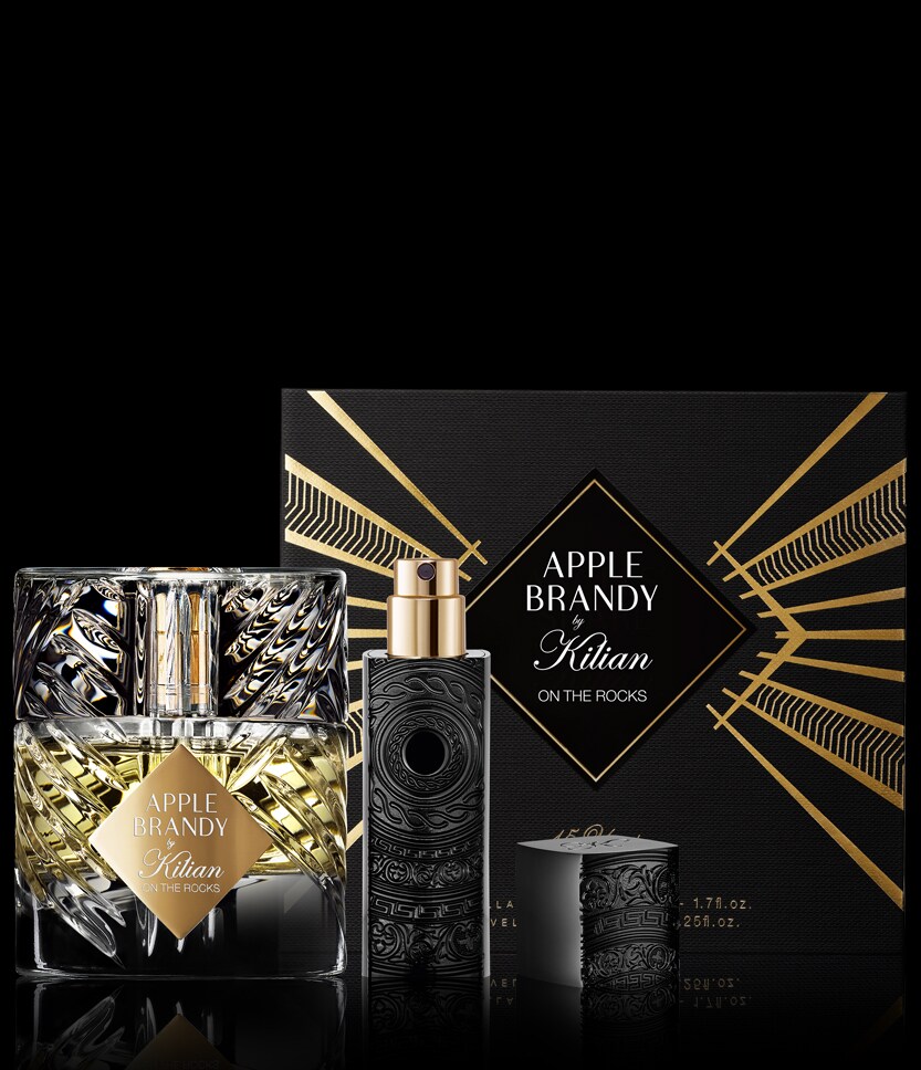 Apple Brandy on the Rocks Icon Set
